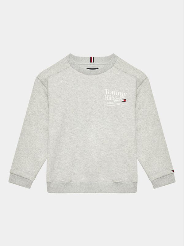 Tommy Hilfiger Tommy Hilfiger Суитшърт KB0KB08188 D Сив Regular Fit
