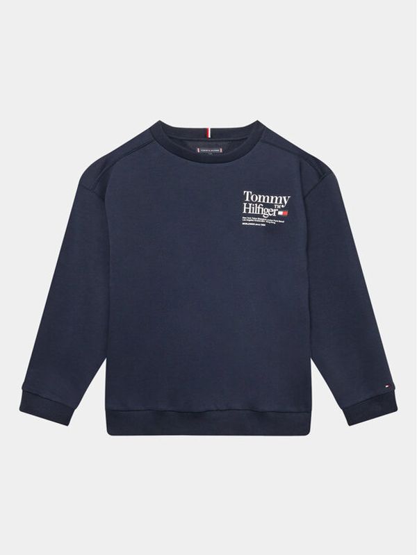 Tommy Hilfiger Tommy Hilfiger Суитшърт KB0KB08188 D Тъмносин Regular Fit