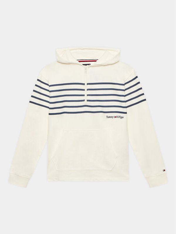 Tommy Hilfiger Tommy Hilfiger Суитшърт KB0KB08232 D Бял Regular Fit