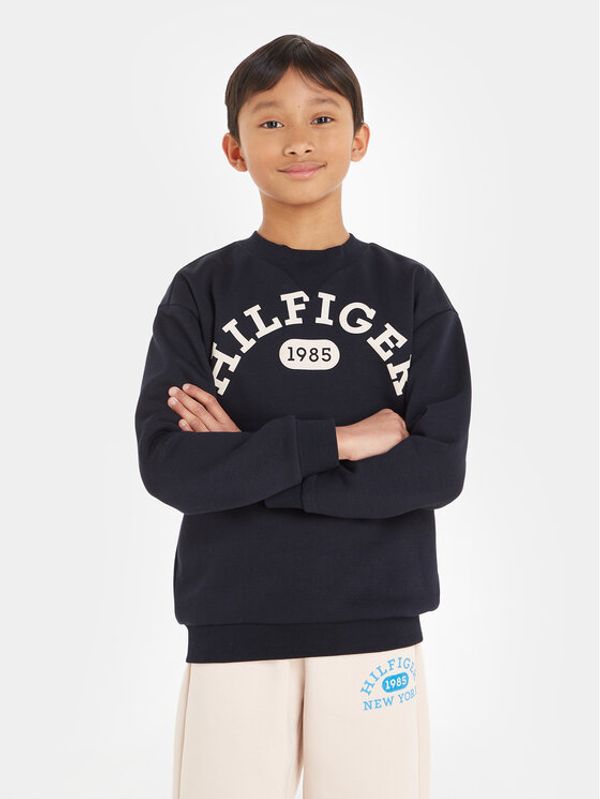 Tommy Hilfiger Tommy Hilfiger Суитшърт KB0KB08497 M Тъмносин Regular Fit