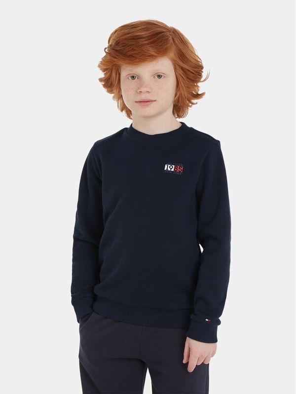 Tommy Hilfiger Tommy Hilfiger Суитшърт KB0KB08628 S Тъмносин Regular Fit