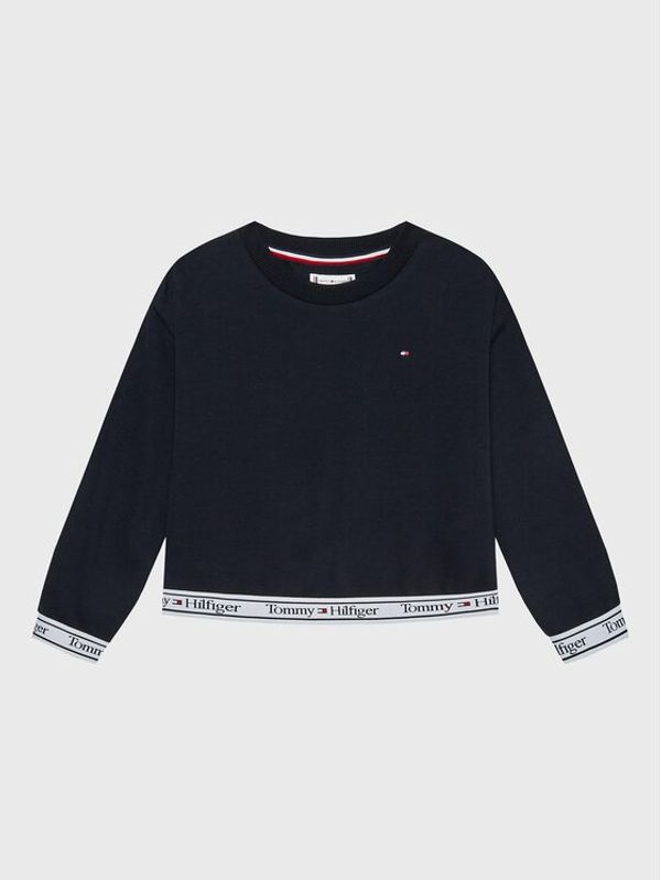 Tommy Hilfiger Tommy Hilfiger Суитшърт KG0KG07135 M Тъмносин Regular Fit