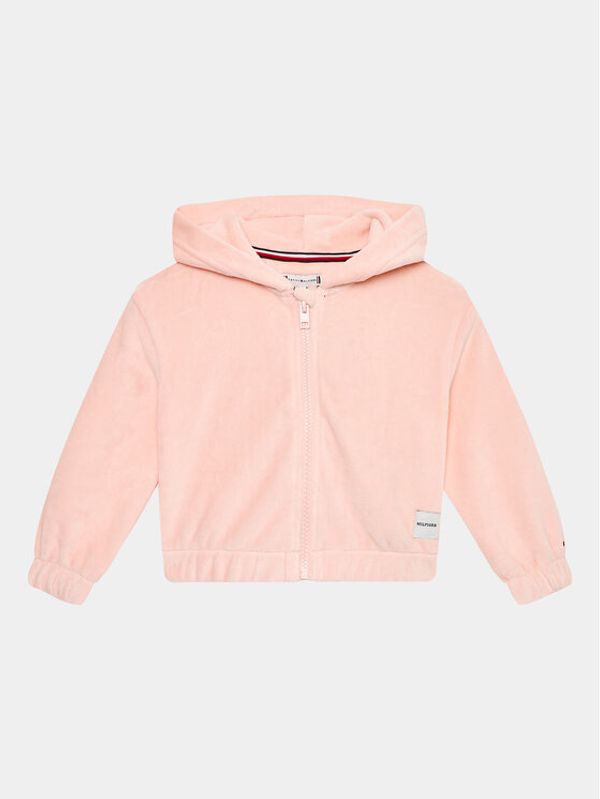 Tommy Hilfiger Tommy Hilfiger Суитшърт KG0KG07376 D Розов Regular Fit