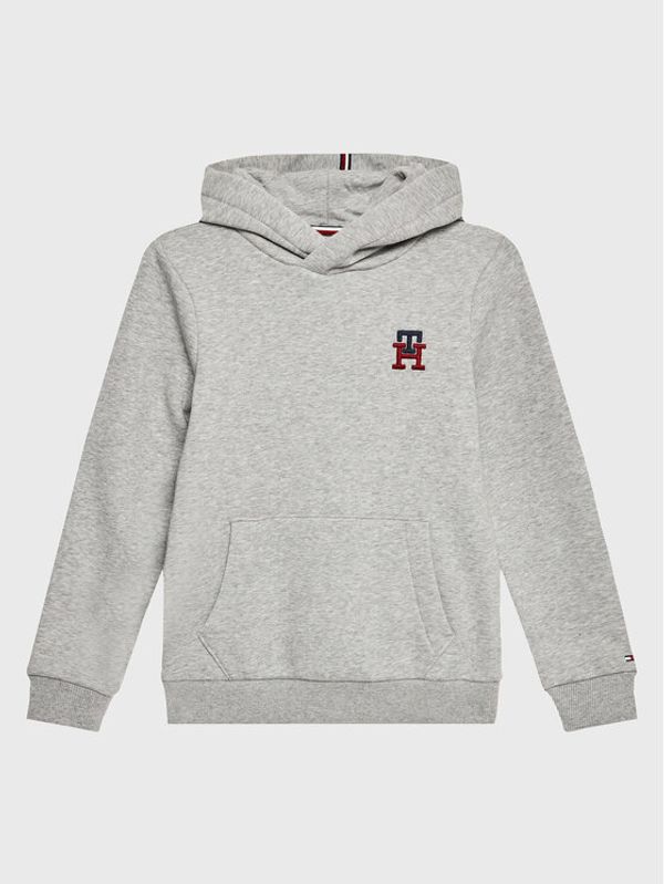 Tommy Hilfiger Tommy Hilfiger Суитшърт KS0KS00294 D Сив Regular Fit