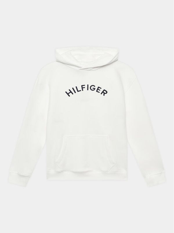Tommy Hilfiger Tommy Hilfiger Суитшърт KS0KS00400 D Бял Regular Fit