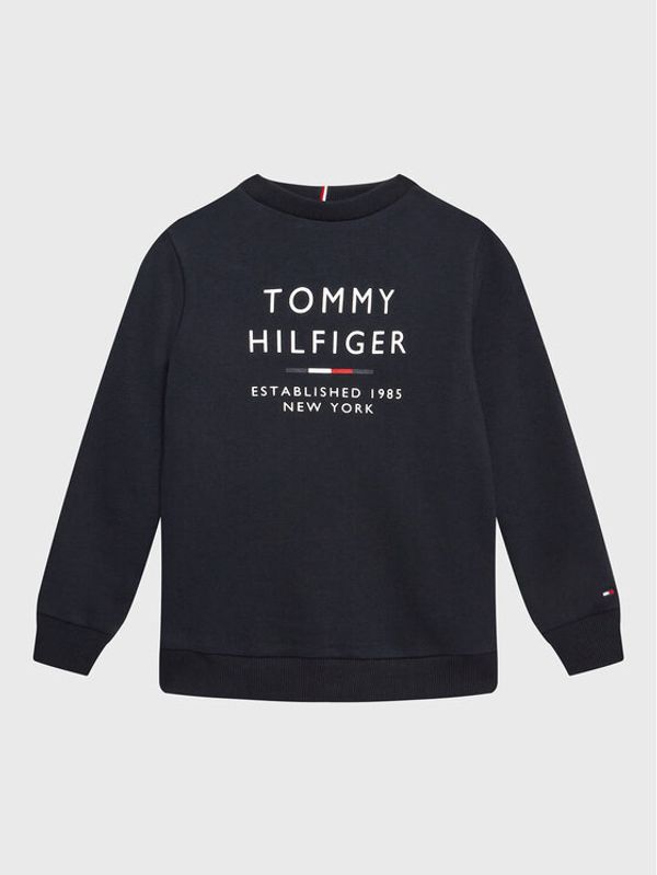 Tommy Hilfiger Tommy Hilfiger Суитшърт Logo KB0KB07960 D Тъмносин Regular Fit