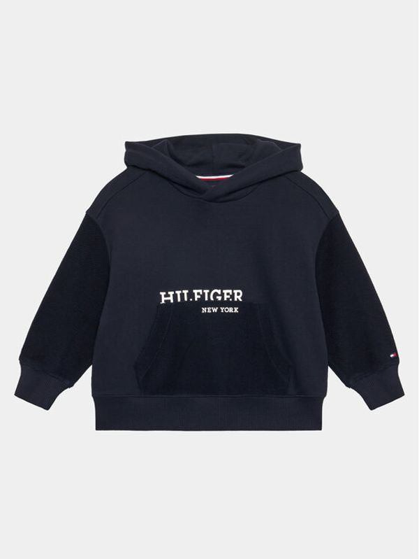 Tommy Hilfiger Tommy Hilfiger Суитшърт Logo KB0KB08298 D Тъмносин Regular Fit