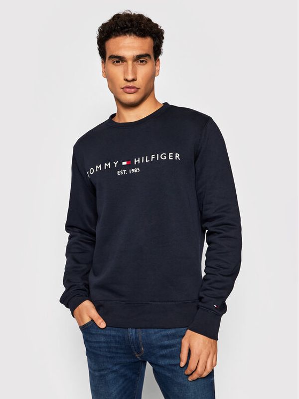 Tommy Hilfiger Tommy Hilfiger Суитшърт Logo MW0MW11596 Тъмносин Regular Fit
