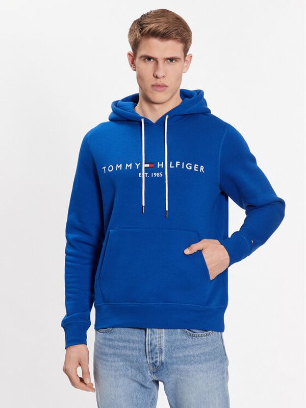 Tommy Hilfiger Tommy Hilfiger Суитшърт Logo MW0MW11599 Син Regular Fit