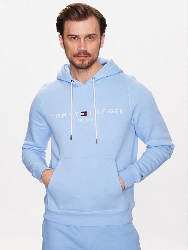 Tommy Hilfiger Tommy Hilfiger Суитшърт Logo MW0MW11599 Син Regular Fit