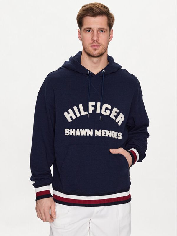 Tommy Hilfiger Tommy Hilfiger Суитшърт MW0MW31185 Тъмносин Relaxed Fit