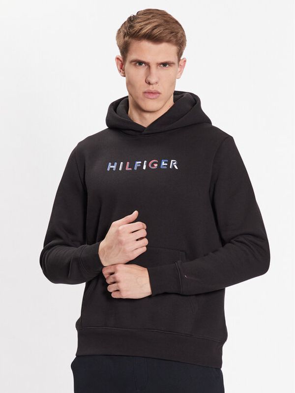 Tommy Hilfiger Tommy Hilfiger Суитшърт MW0MW32014 Черен Regular Fit