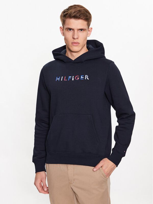 Tommy Hilfiger Tommy Hilfiger Суитшърт MW0MW32014 Тъмносин Regular Fit