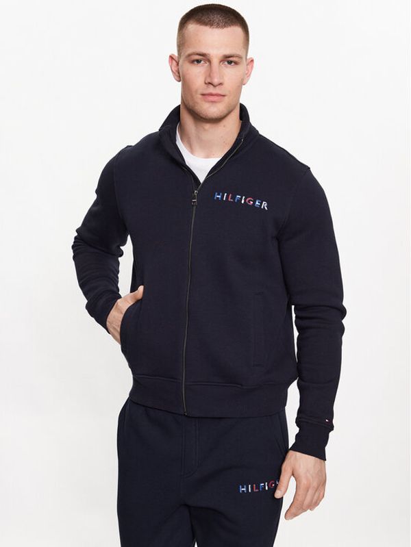 Tommy Hilfiger Tommy Hilfiger Суитшърт MW0MW32357 Тъмносин Regular Fit