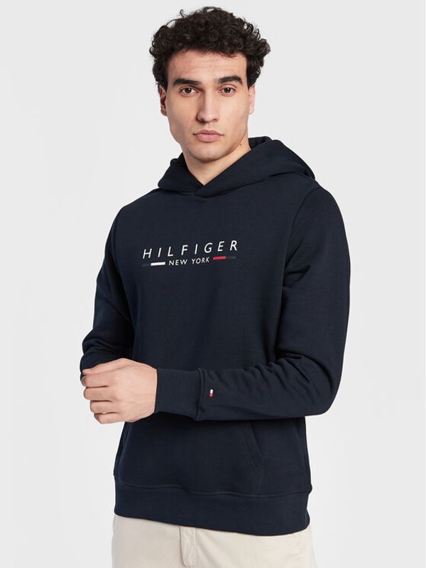 Tommy Hilfiger Tommy Hilfiger Суитшърт New York MW0MW29301 Тъмносин Regular Fit