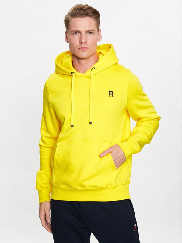 Tommy Hilfiger Tommy Hilfiger Суитшърт Small Imd MW0MW29283 Жълт Regular Fit