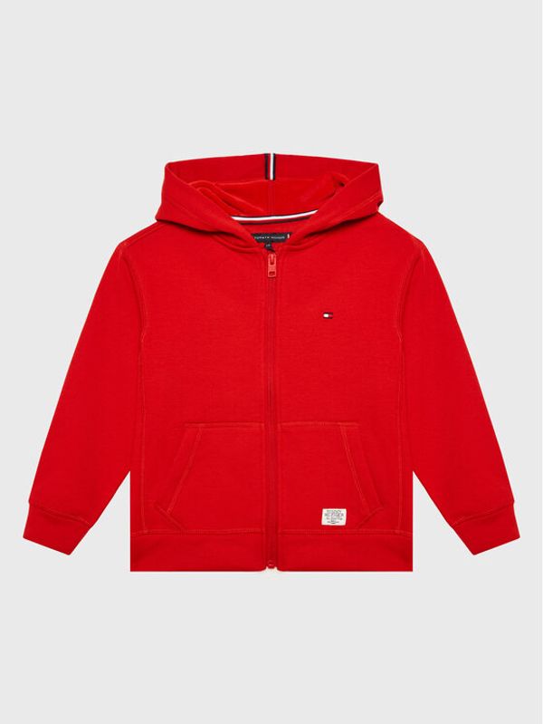 Tommy Hilfiger Tommy Hilfiger Суитшърт Soft Fleece KB0KB07775 M Червен Regular Fit