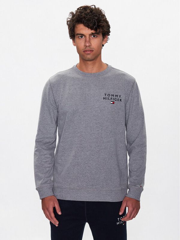 Tommy Hilfiger Tommy Hilfiger Суитшърт UM0UM02878 Сив Regular Fit