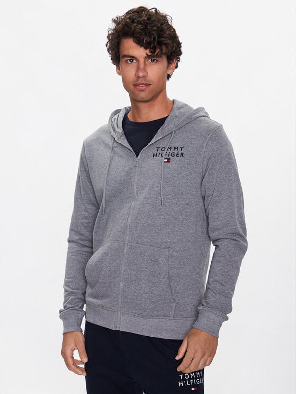 Tommy Hilfiger Tommy Hilfiger Суитшърт UM0UM02879 Сив Regular Fit