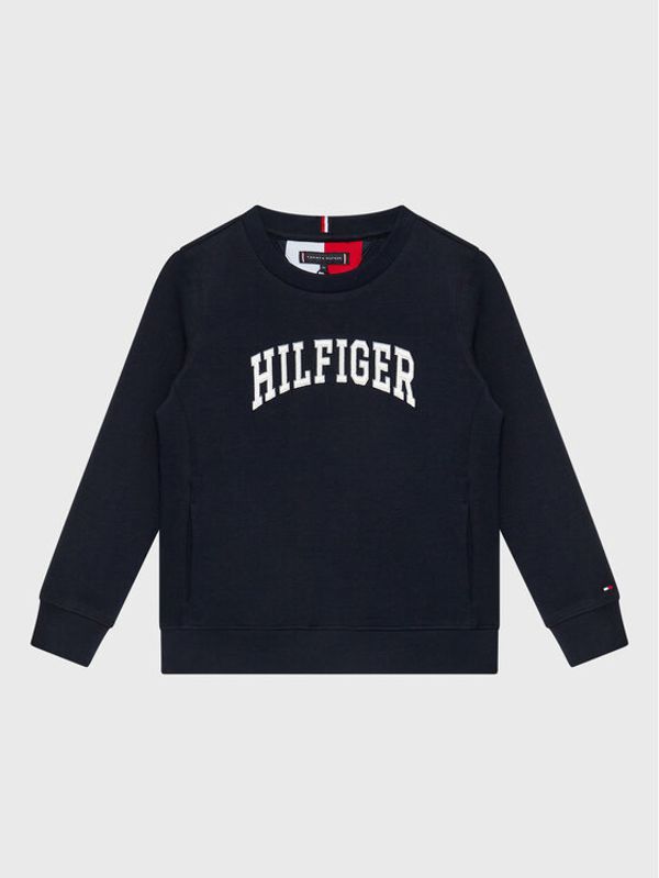 Tommy Hilfiger Tommy Hilfiger Суитшърт Varsity KB0KB07661 Тъмносин Regular Fit