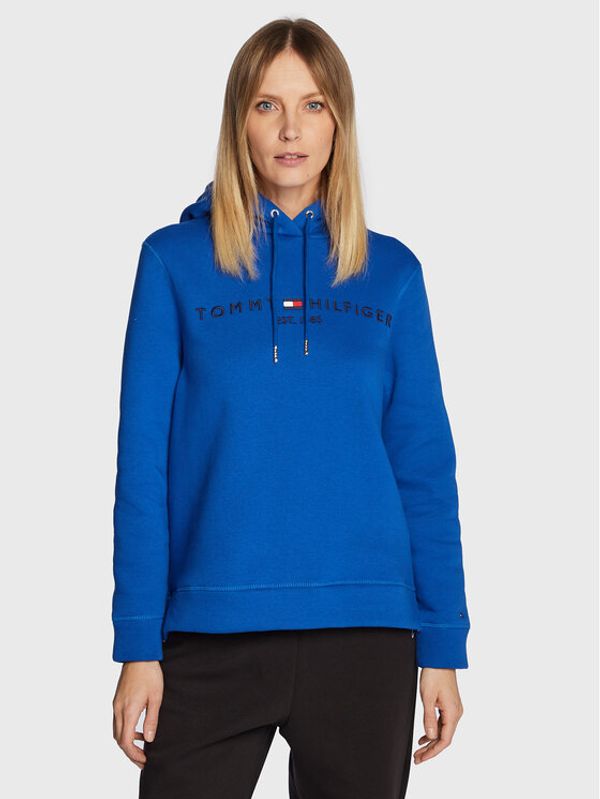 Tommy Hilfiger Tommy Hilfiger Суитшърт WW0WW26410 Син Regular Fit
