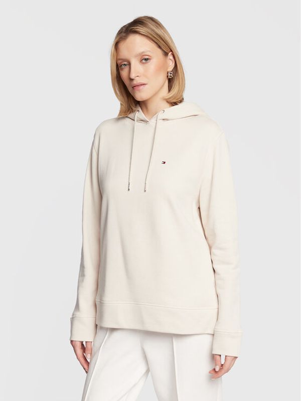 Tommy Hilfiger Tommy Hilfiger Суитшърт WW0WW32206 Бежов Regular Fit