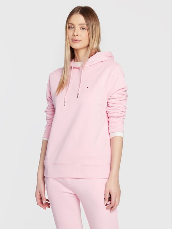 Tommy Hilfiger Tommy Hilfiger Суитшърт WW0WW32206 Розов Regular Fit