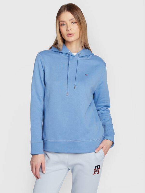 Tommy Hilfiger Tommy Hilfiger Суитшърт WW0WW32206 Син Regular Fit