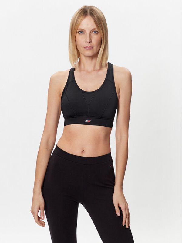 Tommy Hilfiger Tommy Hilfiger Сутиен-топ Essentials S10S101542 Черен