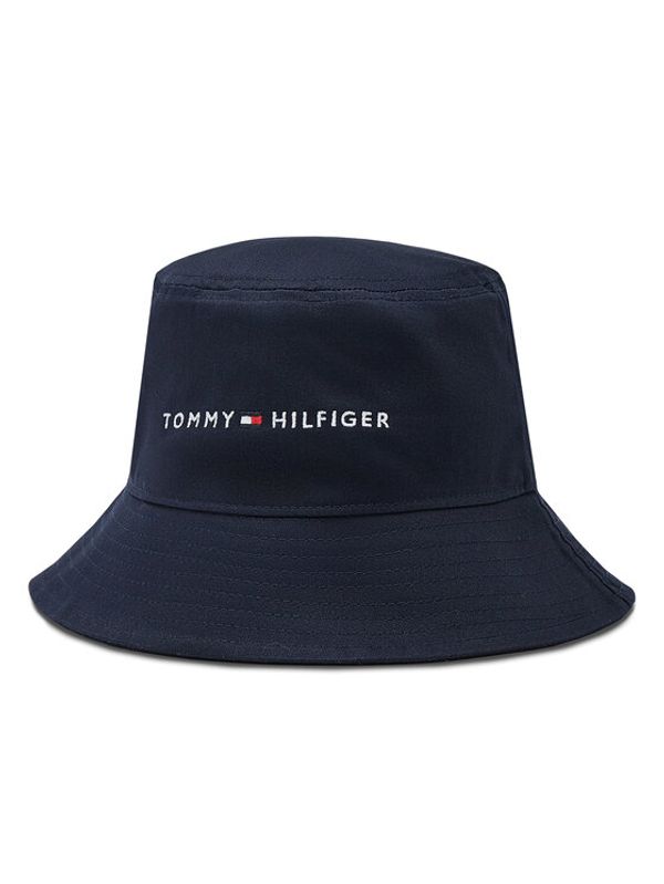 Tommy Hilfiger Tommy Hilfiger Текстилна шапка Essential Bucket AU0AU01625 Тъмносин