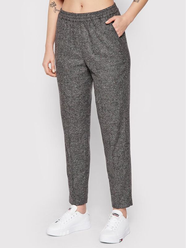 Tommy Hilfiger Tommy Hilfiger Текстилни панталони Neppy WW0WW31341 Сив Relaxed Fit