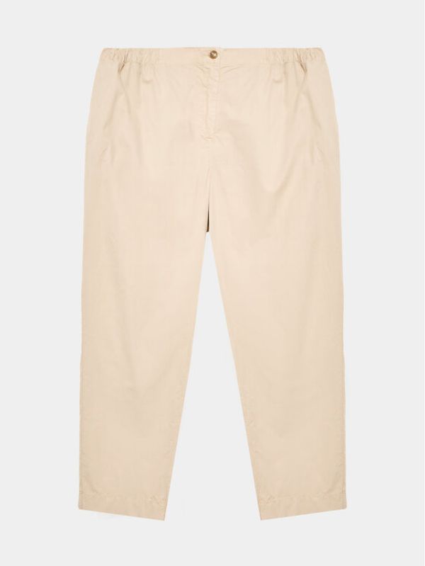Tommy Hilfiger Tommy Hilfiger Текстилни панталони WW0WW39234 Бежов Regular Fit