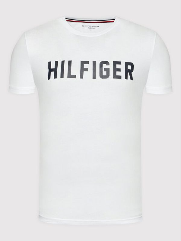 Tommy Hilfiger Tommy Hilfiger Тениска на пижама UM0UM02011 Бял Regular Fit