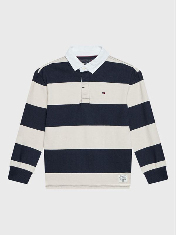 Tommy Hilfiger Tommy Hilfiger Тениска с яка и копчета Rugby KB0KB07844 D Цветен Regular Fit