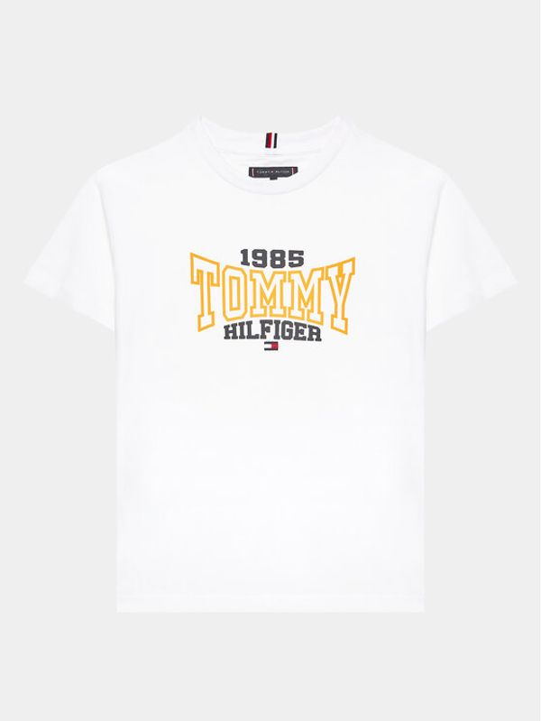 Tommy Hilfiger Tommy Hilfiger Тишърт 1985 KB0KB08323 D Бял Regular Fit