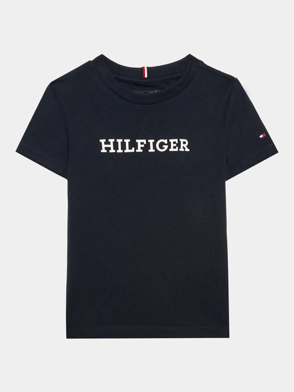 Tommy Hilfiger Tommy Hilfiger Тишърт Arched KB0KB08333 M Тъмносин Regular Fit