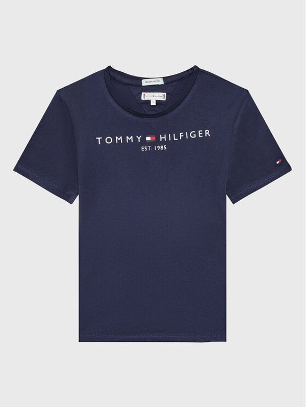 Tommy Hilfiger Tommy Hilfiger Тишърт Essential KG0KG06585 M Тъмносин Regular Fit