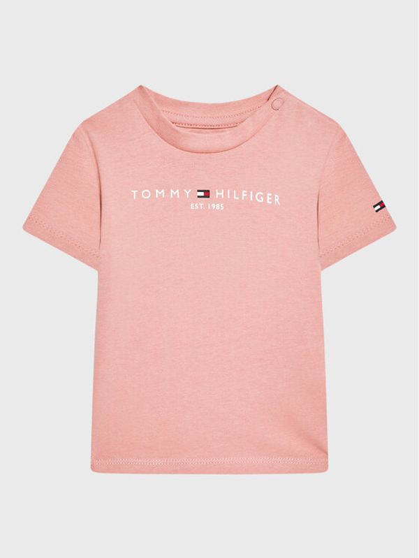 Tommy Hilfiger Tommy Hilfiger Тишърт Essential KN0KN01293 Розов Regular Fit
