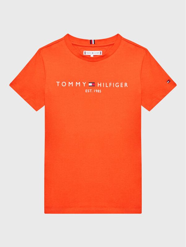 Tommy Hilfiger Tommy Hilfiger Тишърт Essential KS0KS00201 M Оранжев Regular Fit