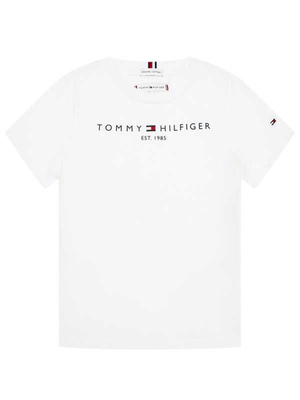 Tommy Hilfiger Tommy Hilfiger Тишърт Essential KS0KS00210 Бял Regular Fit