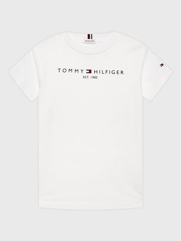 Tommy Hilfiger Tommy Hilfiger Тишърт Essential KS0KS00210 M Бял Regular Fit