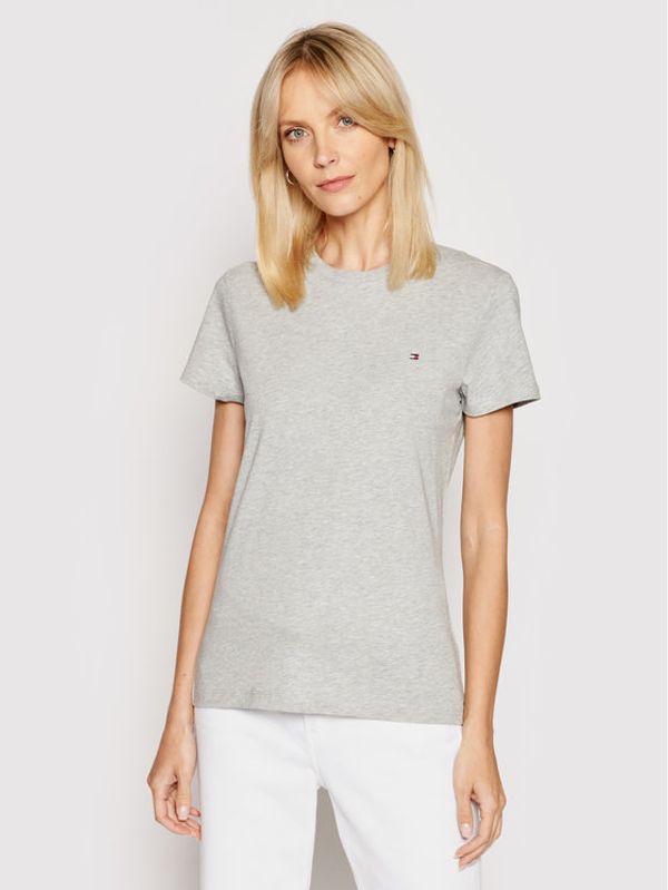 Tommy Hilfiger Tommy Hilfiger Тишърт Heritage Crew Neck Tee WW0WW22043 Сив Regular Fit