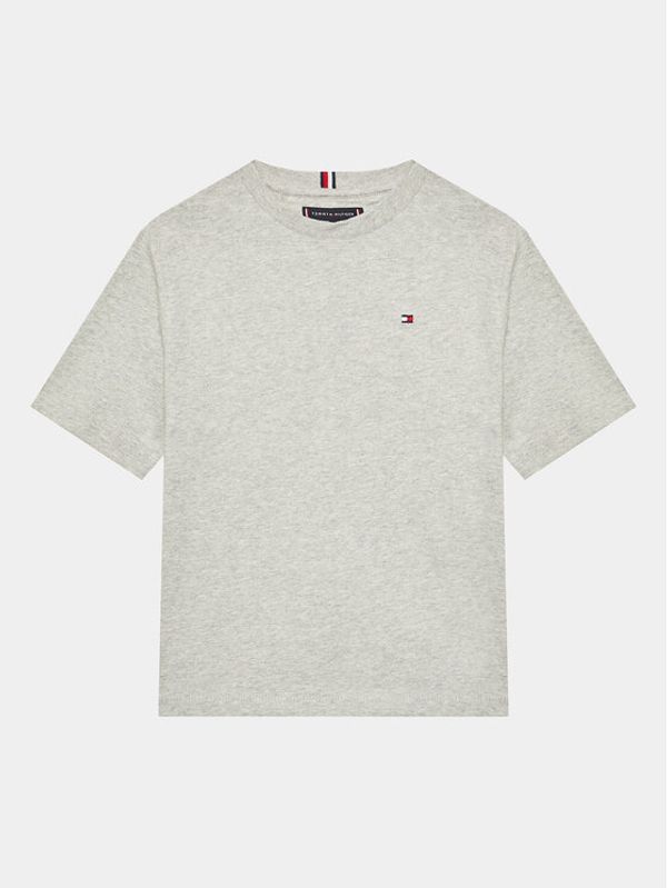 Tommy Hilfiger Tommy Hilfiger Тишърт KB0KB08218 D Сив Regular Fit