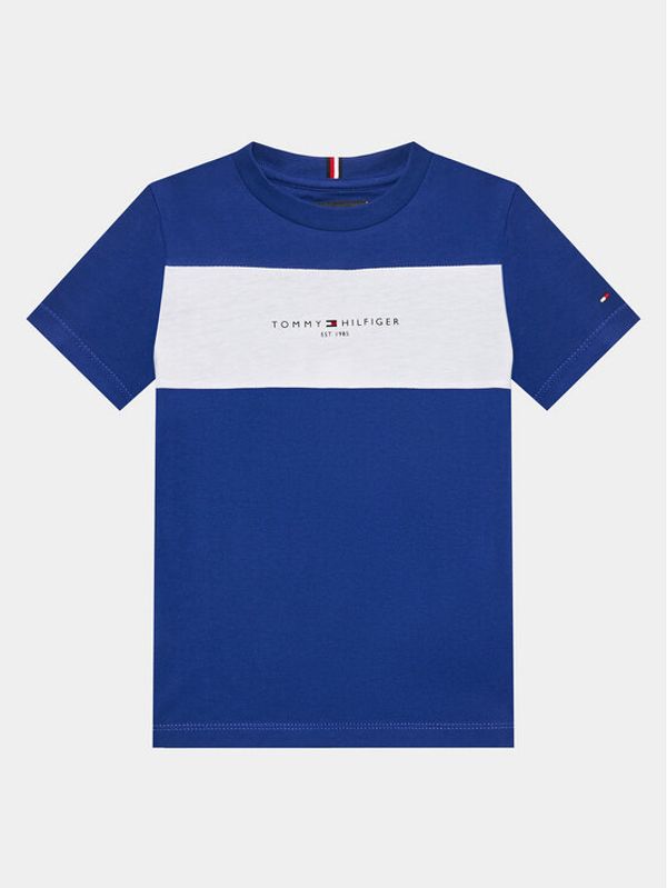 Tommy Hilfiger Tommy Hilfiger Тишърт KB0KB08374 M Тъмносин Regular Fit