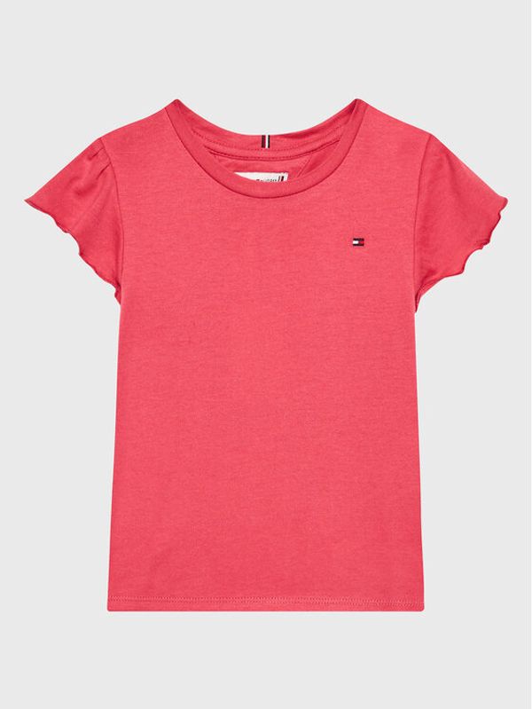 Tommy Hilfiger Tommy Hilfiger Тишърт KG0KG07052 M Розов Regular Fit