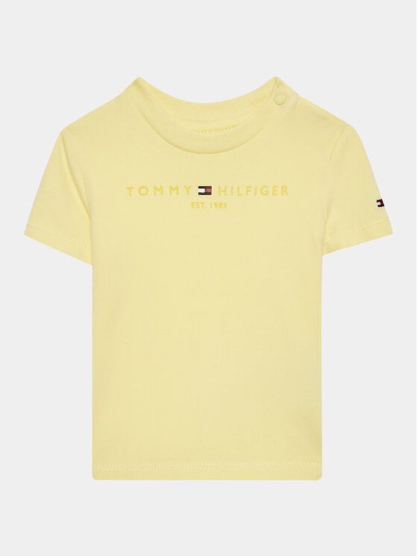 Tommy Hilfiger Tommy Hilfiger Тишърт KN0KN01639 Жълт Regular Fit