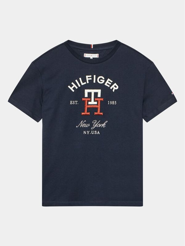 Tommy Hilfiger Tommy Hilfiger Тишърт KS0KS00393 D Тъмносин Regular Fit