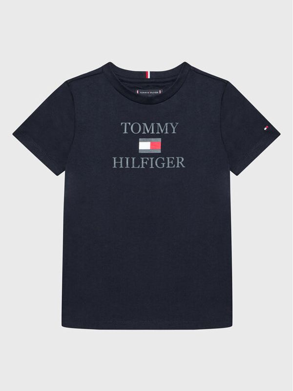 Tommy Hilfiger Tommy Hilfiger Тишърт Logo KB0KB07794 D Тъмносин Regular Fit