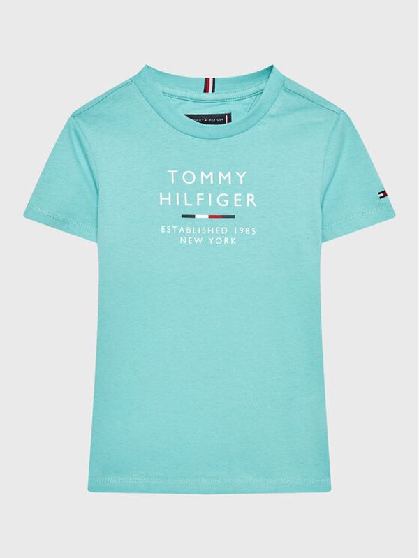 Tommy Hilfiger Tommy Hilfiger Тишърт Logo KB0KB08027 D Син Regular Fit