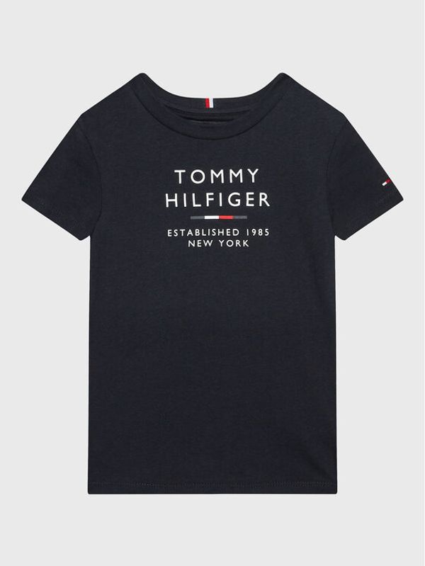 Tommy Hilfiger Tommy Hilfiger Тишърт Logo KB0KB08027 D Тъмносин Regular Fit